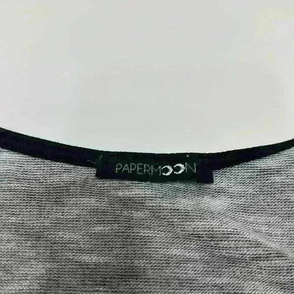 Papermoon from Stitch Fix gray stretch tunic blouse Size 1X Item # 6C - Picture 2 of 6